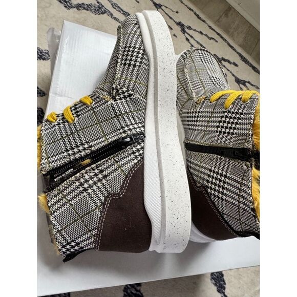 New Romika Josef Seibel EU39 US 8 5-9 Helsinki Boots Comfort Shoes Sherpa Plaid - Picture 4 of 8